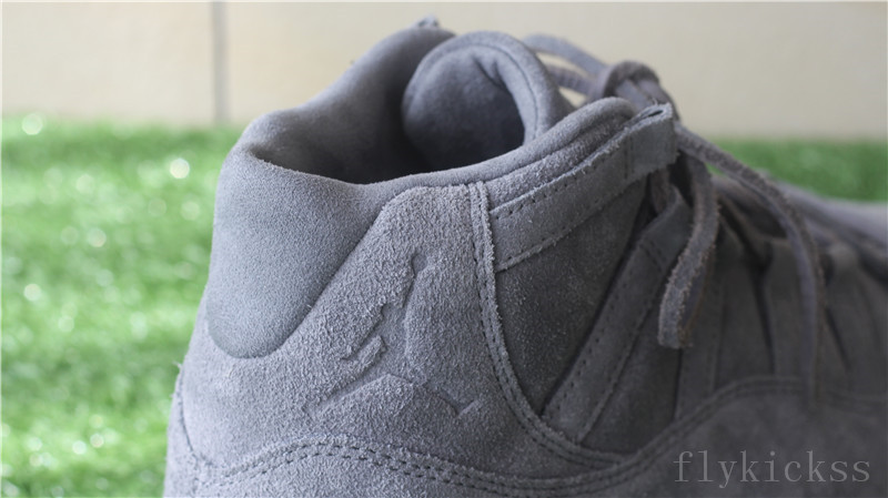 Air Jordan 11 Retro Grey Suede